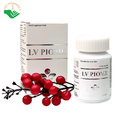 Viên uống trắng sáng da LV PIOME
