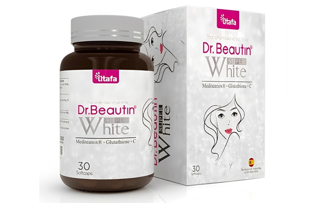 Viên uống trắng da, giảm nám Dr. Beautin SUPER White