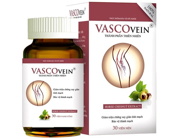 Viên uống trị suy giãn tĩnh mạch Vascovein