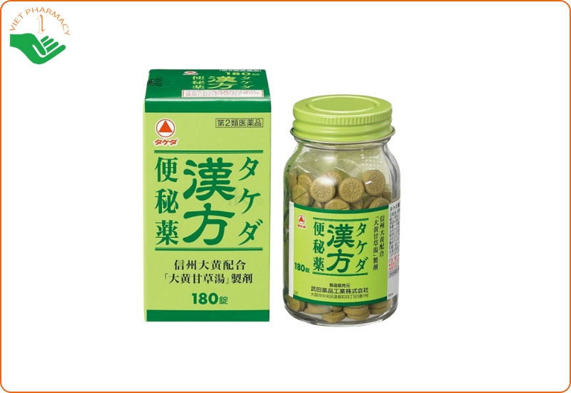 Viên uống trị táo bón của Nhật Takeda Kanpo