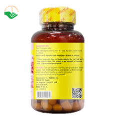 Viên uống Uterus Ulcer Support giúp hỗ trợ hạn chế sự phát triển của u xơ tử cung, u vú lành tính (Hộp 60 viên)
