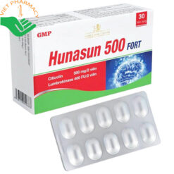 Viên uống Hunasun 500 Fort bổ não, tăng cường trí nhớ