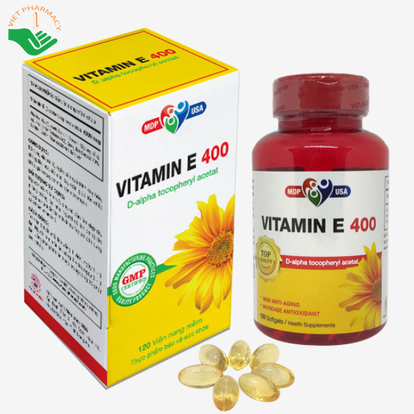 Viên uống Vitamin E 400 - Softgels