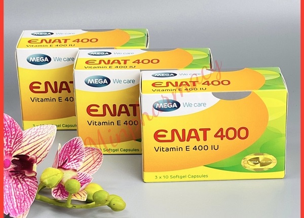 Viên uống vitamin E Enat 400