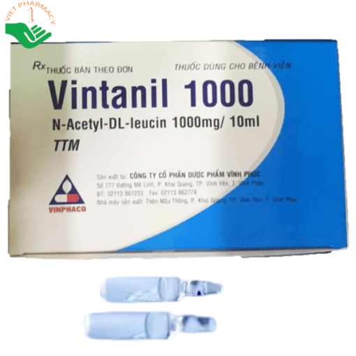 Thuốc Vintanil 1000mg/10ml