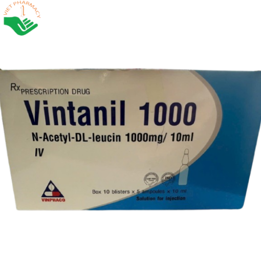 Thuốc Vintanil 1000mg/10ml