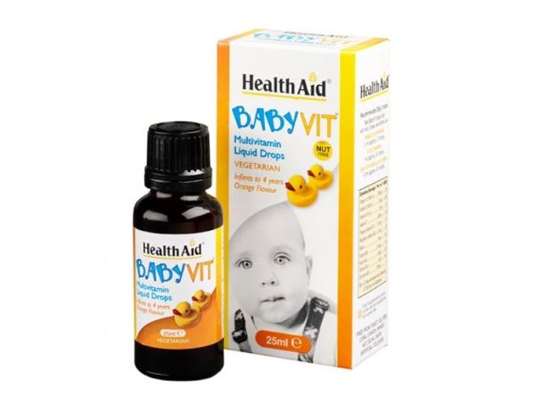 Thuốc bổ cung cấp vitamin và khoáng chất cho trẻ BabyVit Liquid Drops