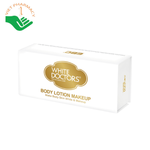 Kem dưỡng thể trắng da, chống nắng White Doctors Body Lotion Makeup 170g