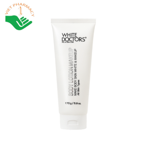 Kem dưỡng thể trắng da, chống nắng White Doctors Body Lotion Makeup 170g