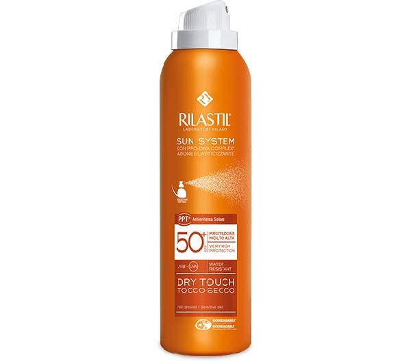 Xịt chống nắng toàn thân Rilastil Sun System PPT Dry Touch Spf 50+