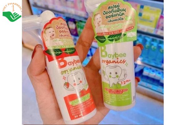 Xịt chống sâu răng Baybee Organic