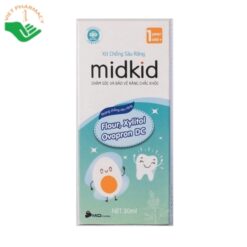 Xịt chống sâu răng Midkid 30ml bảo vệ răng miệng cho trẻ