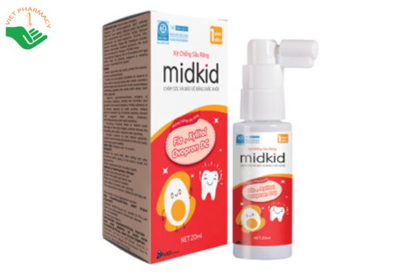 Xịt chống sâu răng Midkid