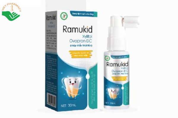 Xịt chống sâu răng ở trẻ em Ramu Kid