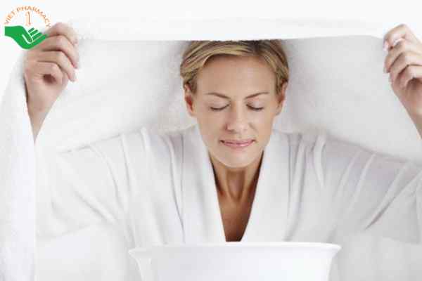 Xông hơi vài lần một tuần để giúp da sạch hơn