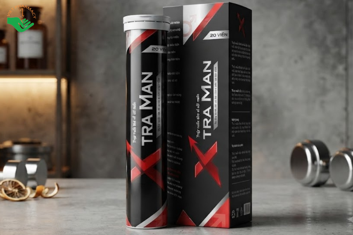 Xtra Man hỗ trợ bổ thận, tráng dương, tăng cường khả năng sinh lý nam giới (Tuýp 20 viên)