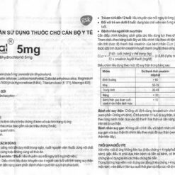 Thuốc Xyzal 5mg