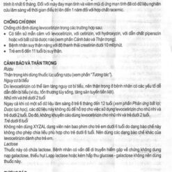 Thuốc Xyzal 5mg