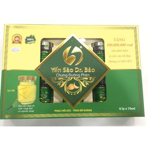 Yến sào chưng đường phèn Dr. Bảo