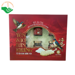Yến sào dân khang, tổ yến chưng đường phèn (lọ 70ml)