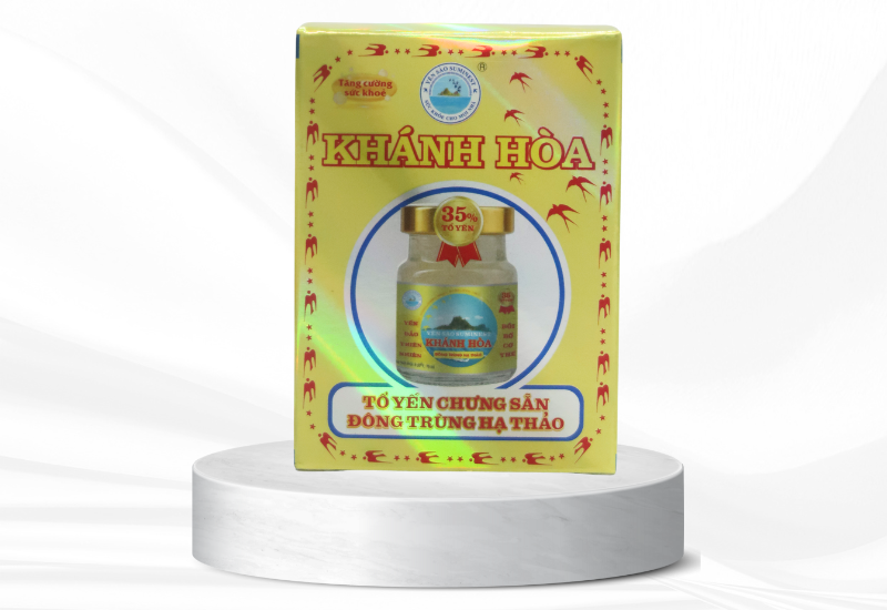 Yến Sào Suminest Khánh Hòa - Tổ Yến Chưng Sẵn Đông Trùng Hạ Thảo