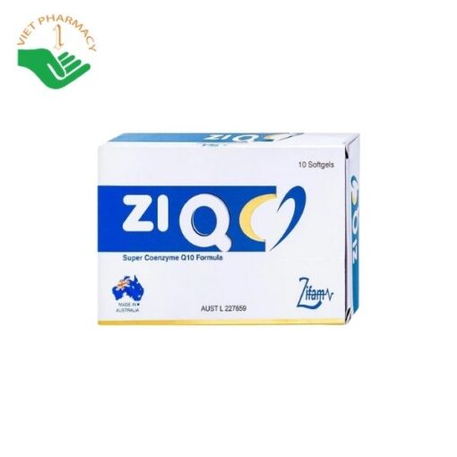 ZiQ Coenzym Q10 - Viên uống hỗ trợ sức khỏe tim mạch