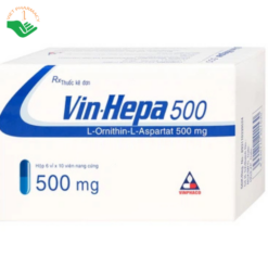 Thuốc Vin-Hepa 500 Vinphaco điều trị các bệnh lý ở gan (6 vỉ x 10 viên)