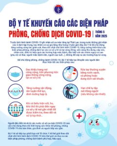 Bộ Y tế khuyến cáo biện pháp phòng, chống COVID-19