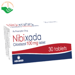 Thuốc điều trị đau cách hồi ở chân Nibixada 100mg (Hộp 30 viên)