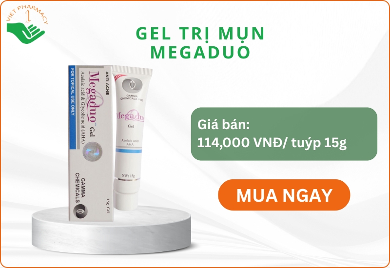 Gel hỗ trợ trị mụn Megaduo