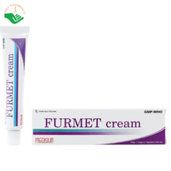 Kem bôi Furmet Cream trị nấm, viêm da có biến chứng nhiễm trùng (10g)