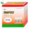 Siro Snapcef 16mg/10ml Hải Dương bổ sung kẽm, tăng cường sức đề kháng (20 ống x 10ml)