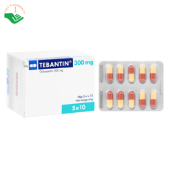 Tebantin 300mg trị động kinh, đau dây thần kinh ngoại biên (5 vỉ x 10 viên)