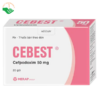 Thuốc Cebest Cefpodoxim 50mg Merap Group điều trị các bệnh nhiễm khuẩn từ nhẹ đến trung bình (20 gói)