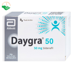 Thuốc Daygra 50 Abbott điều trị rối loạn cương dương (4 viên)