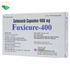 Thuốc Fuxicure-400 Gracure điều trị thoái hóa khớp (3 vỉ x 10 viên)