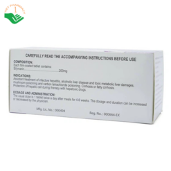 Thuốc Fynkhepar 200mg Fynk điều trị hỗ trợ các bệnh về gan do nhiễm độc (10 vỉ x 10 viên)
