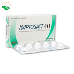 Thuốc NAPTOGAST 40 trị trào ngược dạ dày, thực quản (30 viên)