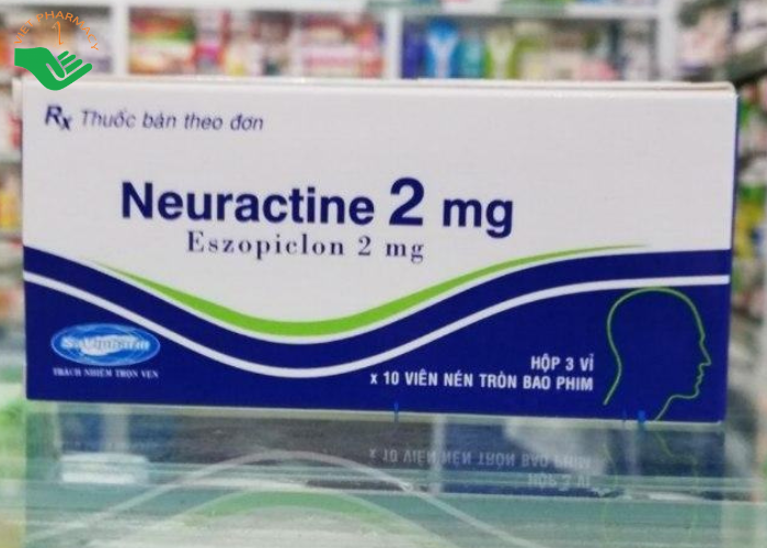 Thuốc Neuractine 2mg SaVi điều trị chứng mất ngủ (3 vỉ x 10 viên)