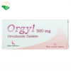 Thuốc Orgyl 500mg Kusum điều trị nhiễm trùng, nhiễm vi sinh vật đơn bào (1 vỉ x 10 viên)