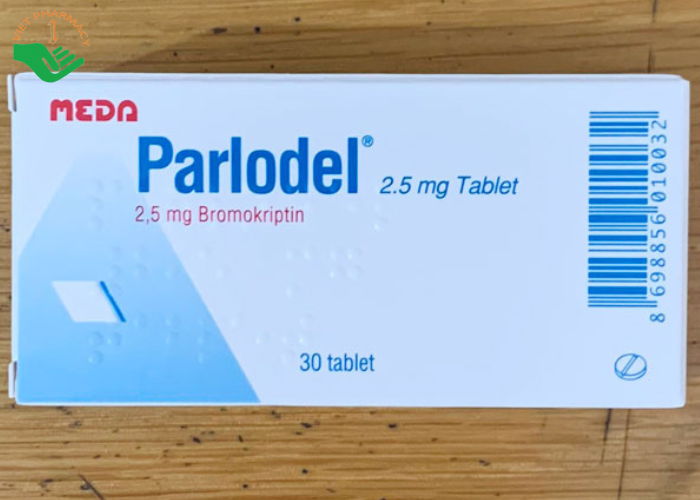 Thuốc Parlodel Meda (2,5mg) điều trị bệnh nhân tăng Prolactin (30 viên)