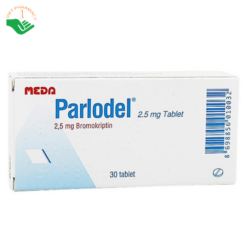 Thuốc Parlodel Meda (2,5mg) điều trị bệnh nhân tăng Prolactin (30 viên)