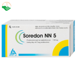 Thuốc Soredon NN5 Meyer - BPC điều trị dị ứng, rối loạn collagen, bệnh khớp, bệnh da (3 vỉ x 10 viên)