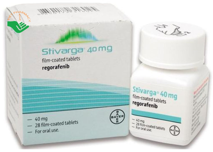 Thuốc Stivarga Bayer điều trị ung thư đại tràng và trực tràng (28 viên)