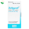 Thuốc Zebacef 125mg/5ml Bilim Ilac điều trị nhiễm khuẩn từ nhẹ đến vừa (100ml)