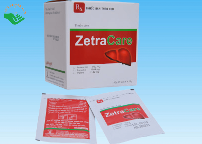 Thuốc Zetracare Cophavina cải thiện suy giảm albumin người suy gan (21 gói x 4.15g)