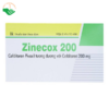 Thuốc Zinecox 200 Maxim điều trị viêm amidan, viêm họng cấp (2 vỉ x 10 viên)