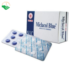 Viên bao đường Miclacol Blue - F hỗ trợ điều trị nhiễm trùng đường tiết niệu dưới (10 vỉ x 10 viên)