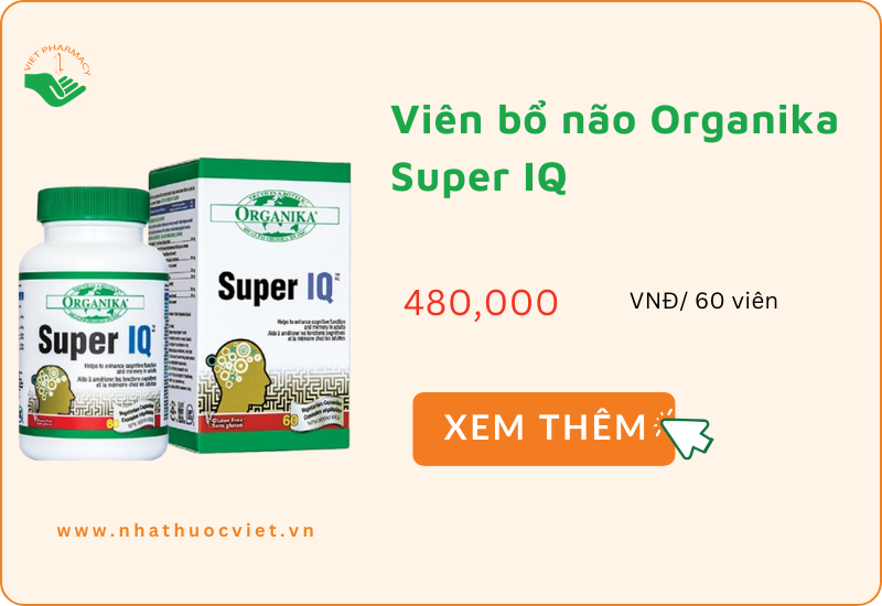 Viên bổ não Organika Super IQ