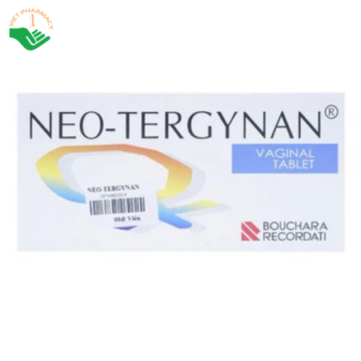 Viên đặt âm đạo Neo-Tergynan Bouchara điều trị viêm âm đạo (1 vỉ x 10 viên)